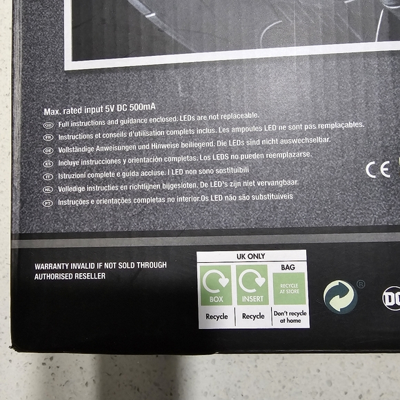 Batwing Posable Lamp DC Comics Batman 1989 Style In Box - Picture 15 of 16